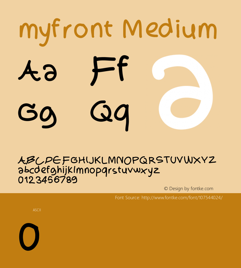 myfront Version 001.000图片样张