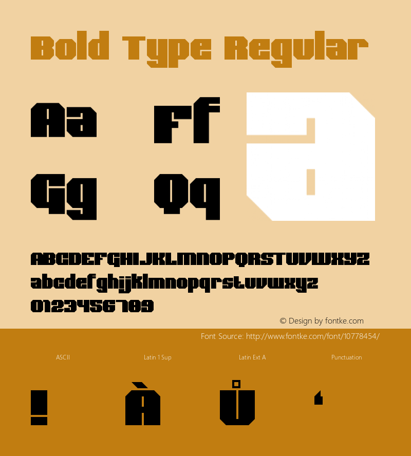 Bold Type Regular Version 1.0图片样张