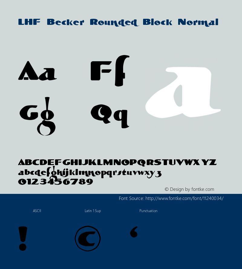 LHF Becker Rounded Block Normal Version 000.000图片样张