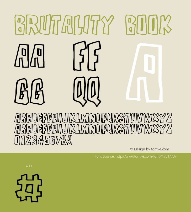 Brutality Book Version 2图片样张