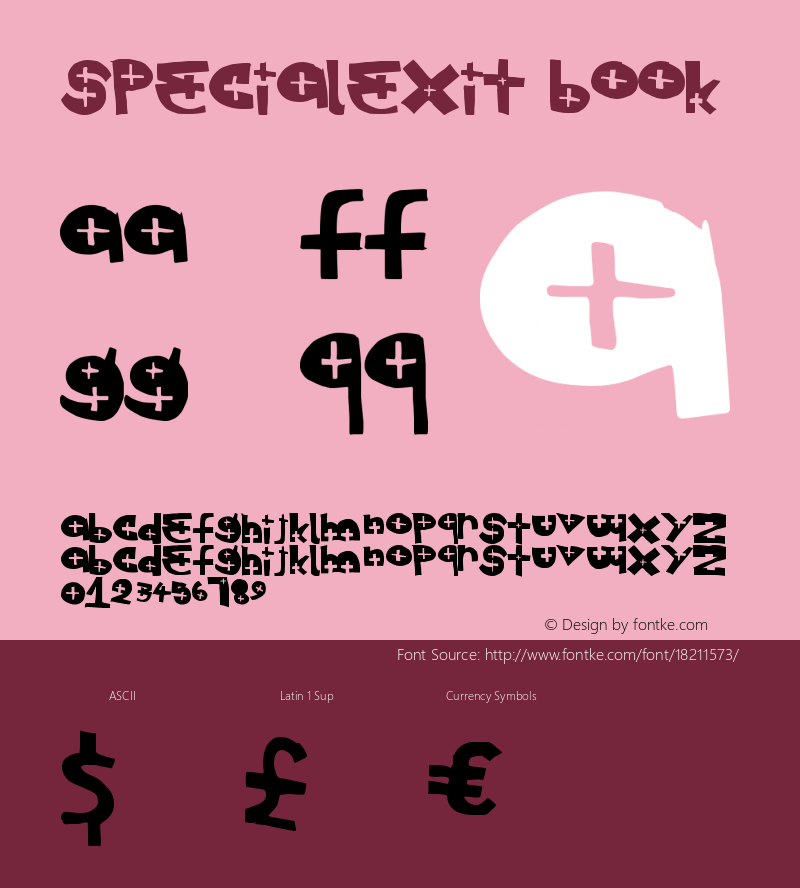 SpecialExit Book Version 1.00 March 21, 2013,图片样张