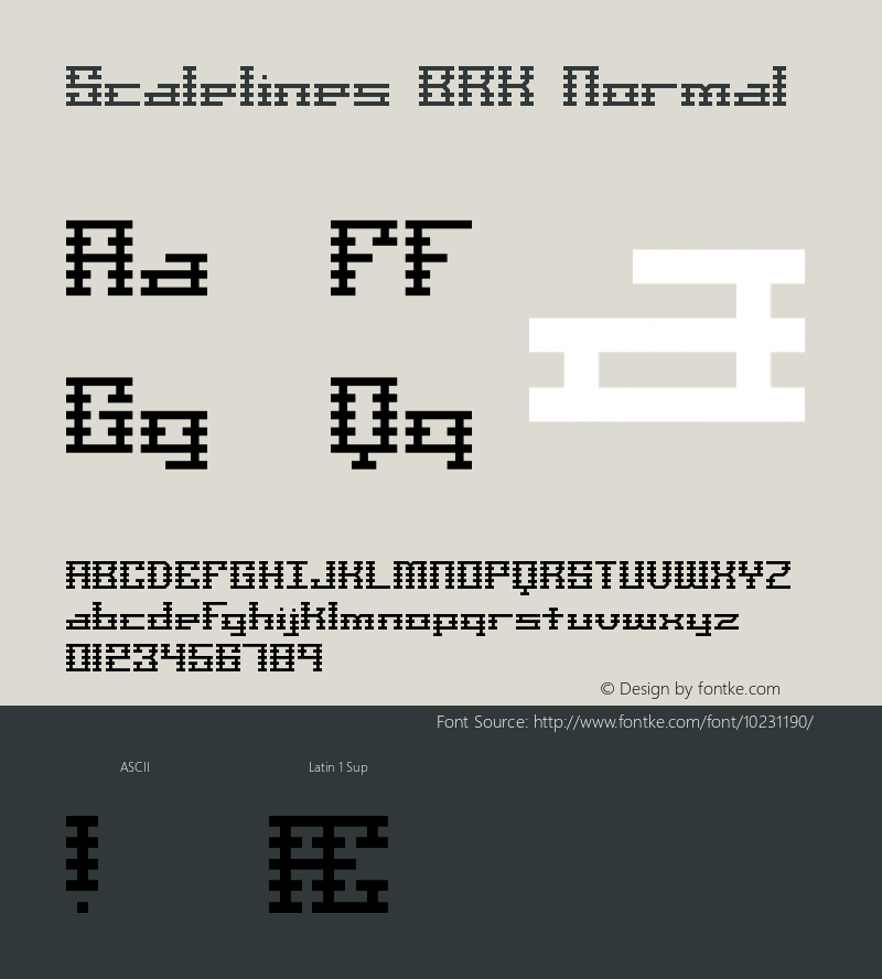 Scalelines BRK Normal Version 1.24图片样张
