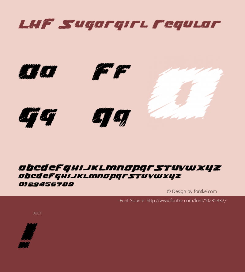 LHF Sugargirl Regular Version 1.000;PS 001.000;hotconv 1.0.38图片样张