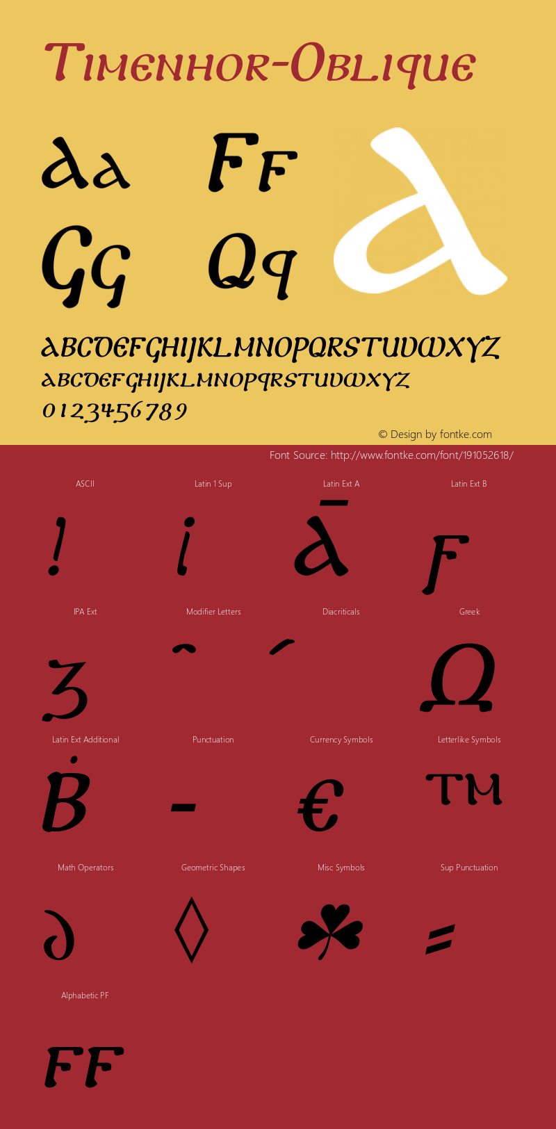 ☞Timenhor-Oblique Version 1.100;com.myfonts.everson.timenhor.oblique.wfkit2.3s3u图片样张