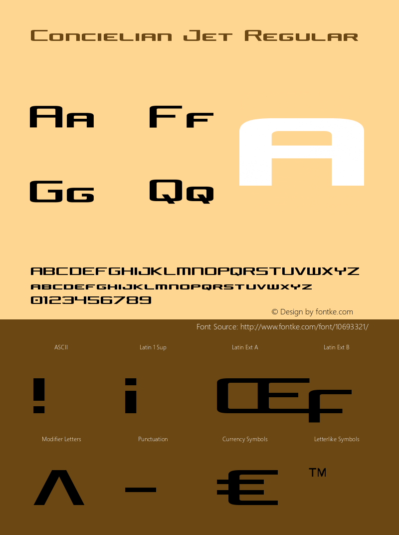 Concielian Jet Regular Version 3.0; 2015图片样张