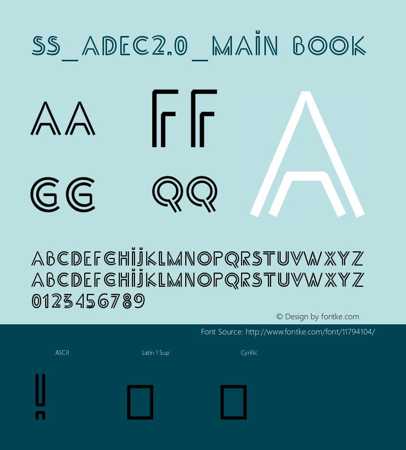 SS_Adec2.0_main Book Version 2.000图片样张