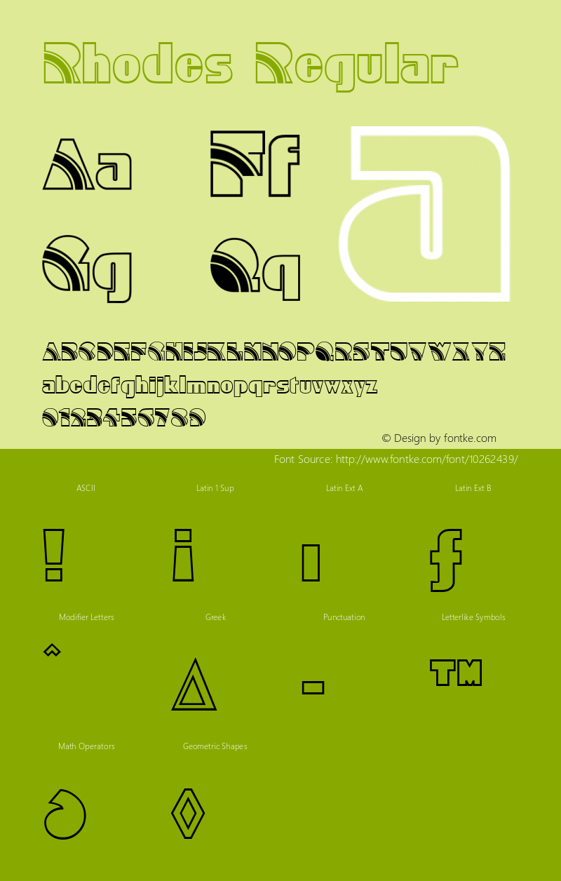 Rhodes Regular 1.0图片样张