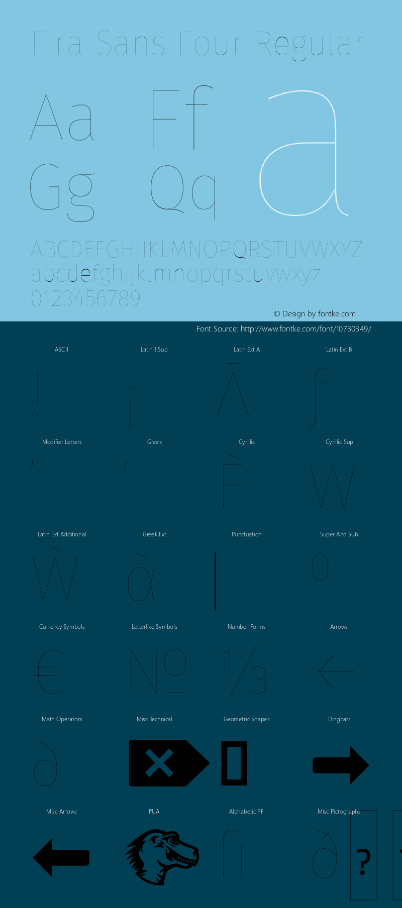 Fira Sans Four Regular Version 3.111;PS 003.111;hotconv 1.0.70;makeotf.lib2.5.58329图片样张