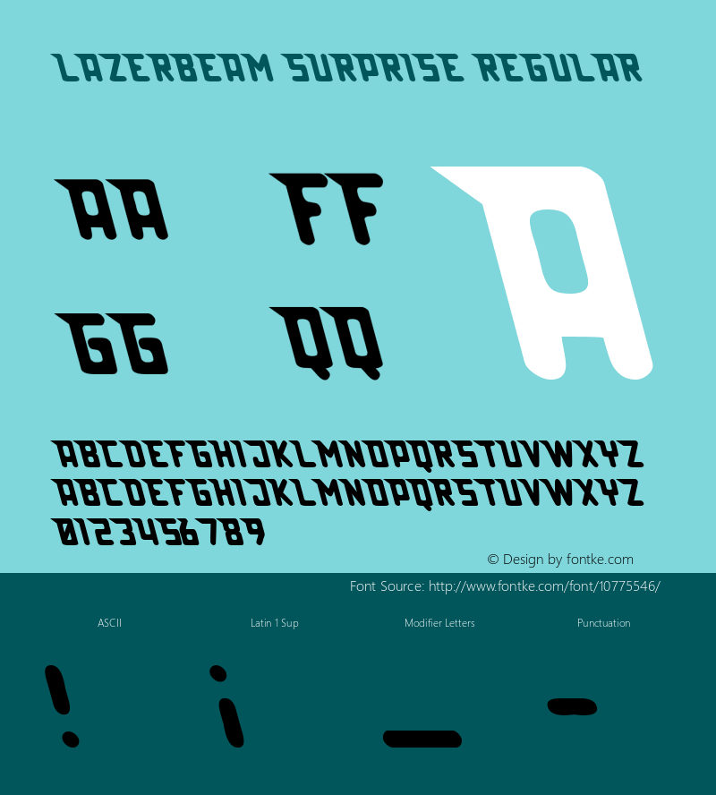 Lazerbeam surprise Regular 2图片样张