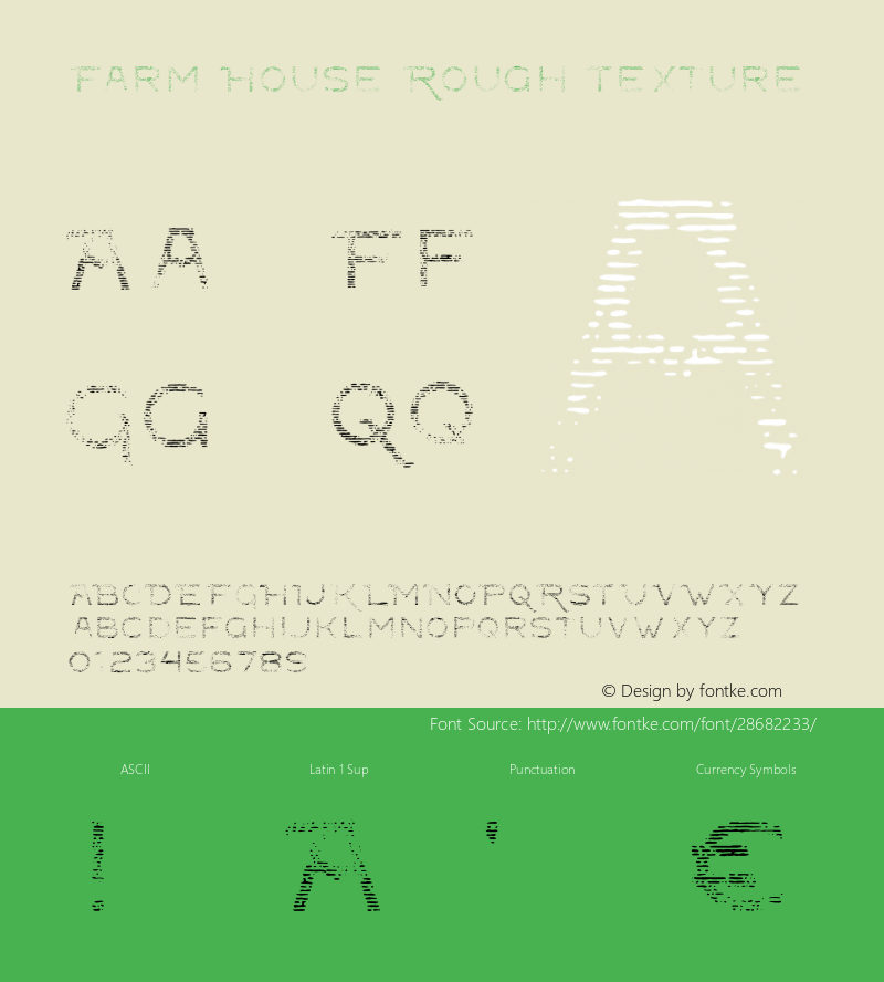 FarmHouseRough-Texture Version 1.00; January 28, 2019 | wf-rip DC20190205图片样张