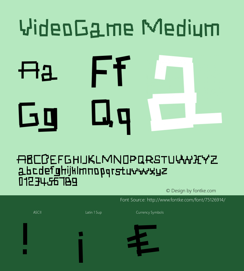 VideoGame Version 001.000图片样张