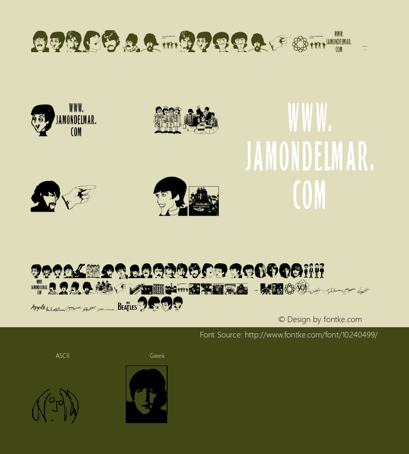 JAMON del MAR Regular Version 1.00 May 19, 2005, initial release图片样张