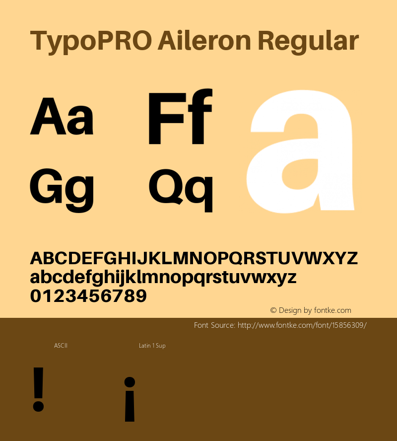 TypoPRO Aileron Regular Version 1.102;PS 001.102;hotconv 1.0.70;makeotf.lib2.5.58329图片样张