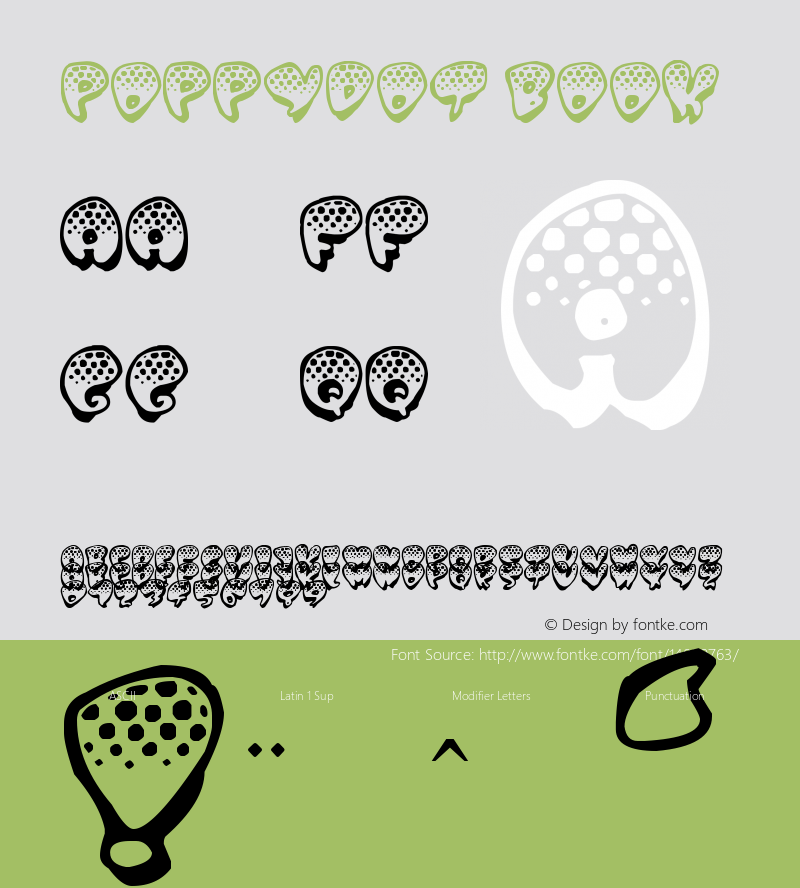 Poppydot Book Version 1.00 July 25, 2010,图片样张