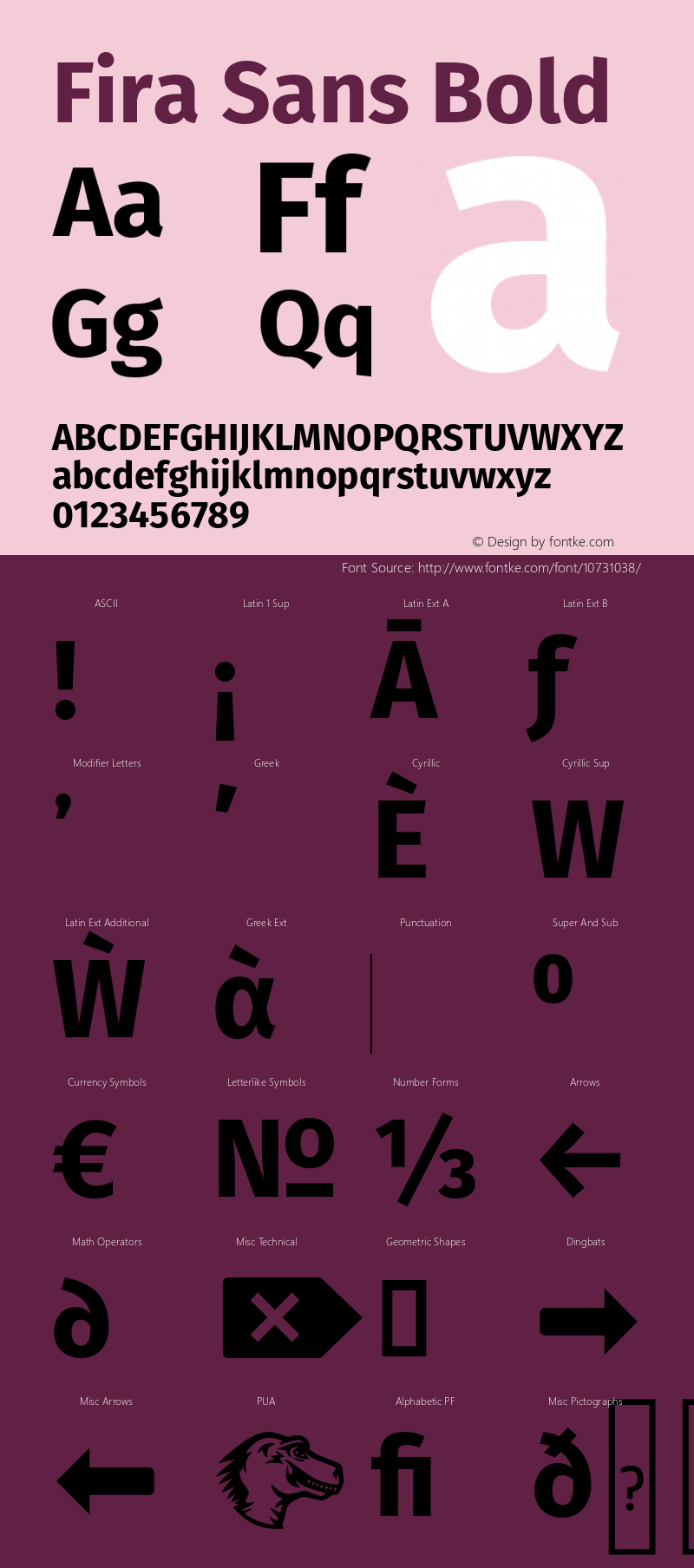 Fira Sans Bold Version 3.111;PS 003.111;hotconv 1.0.70;makeotf.lib2.5.58329图片样张