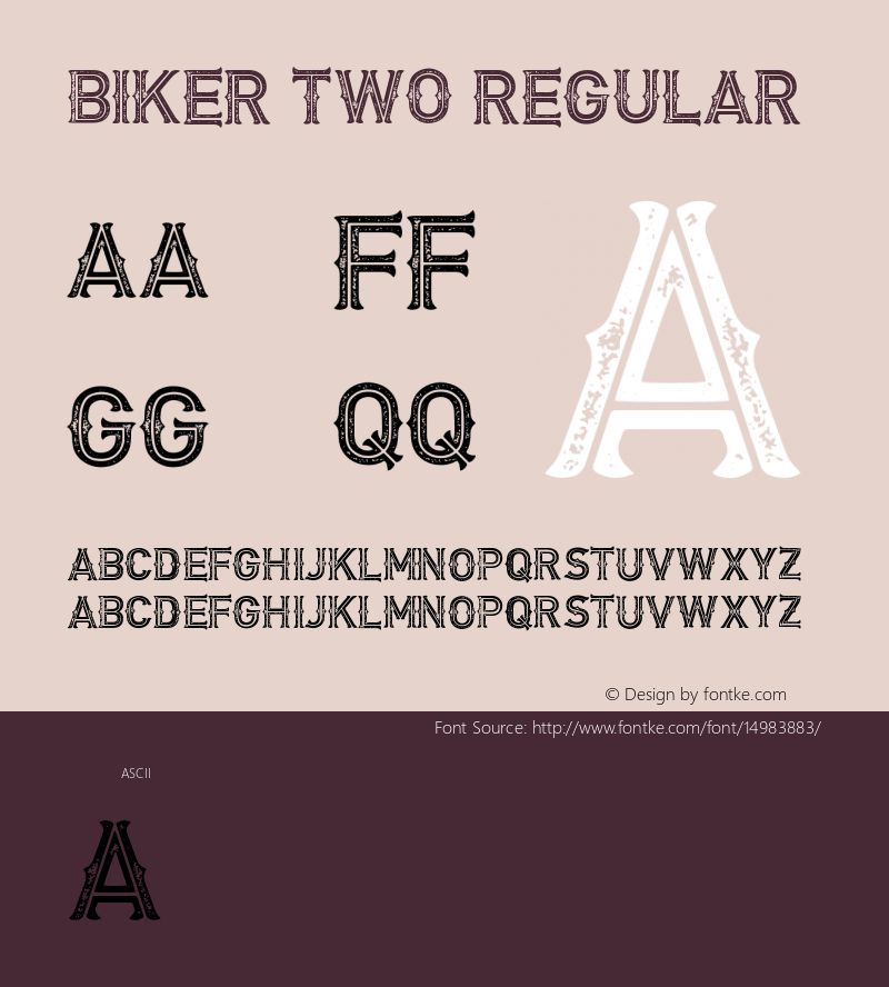 Biker Two Regular Version 1.00 February 10, 2015, initial release图片样张