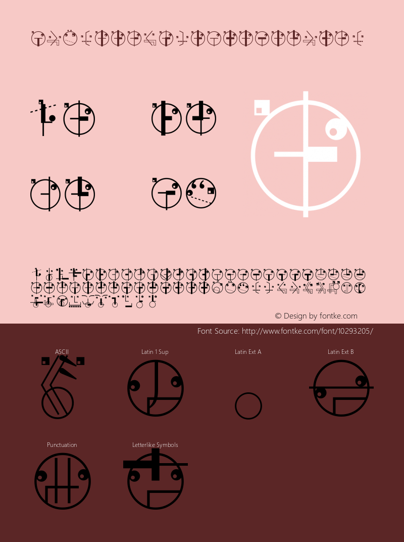 SuprematismOne Regular 1.0 2003-12-06图片样张