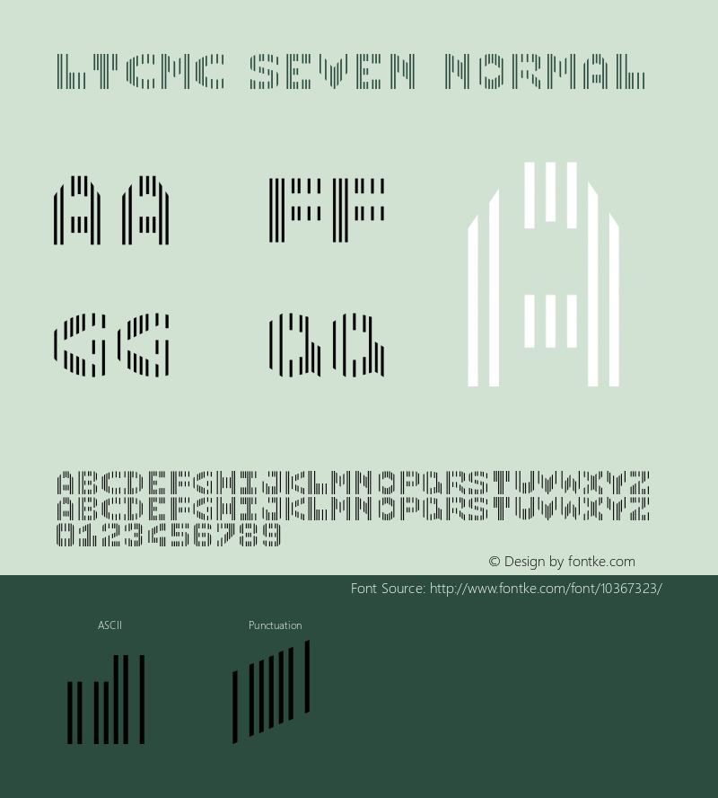 LTCmc Seven Normal Lino 17.03.1997图片样张