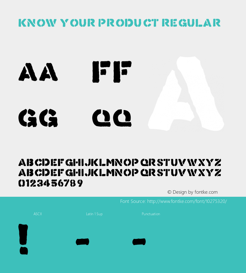 Know Your Product Regular Updated Feb. 2007图片样张