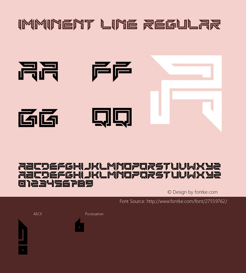 Imminent Line Regular Version 1.0图片样张