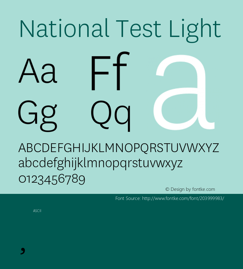 National Test-Light 2.001图片样张