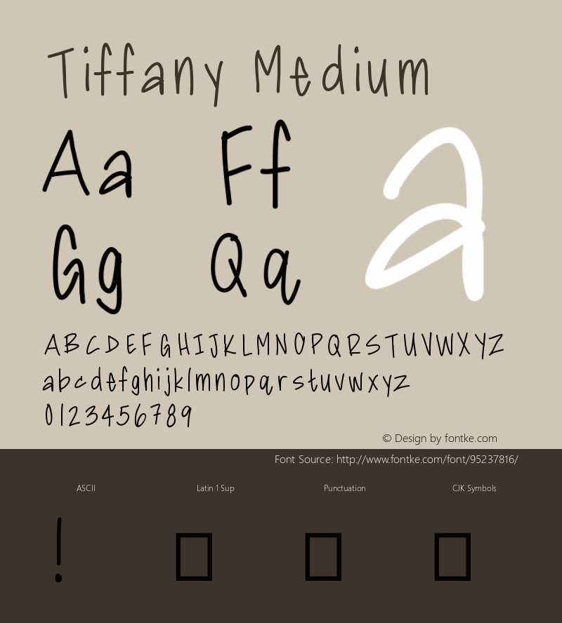 Tiffany Version 001.000图片样张