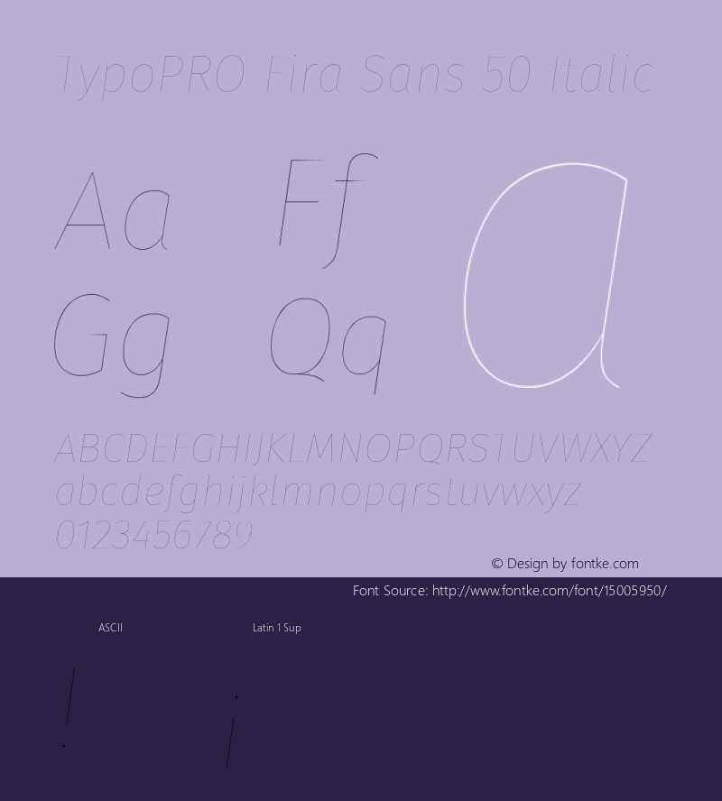 TypoPRO Fira Sans 50 Italic Version 3.111;PS 003.111;hotconv 1.0.70;makeotf.lib2.5.58329图片样张