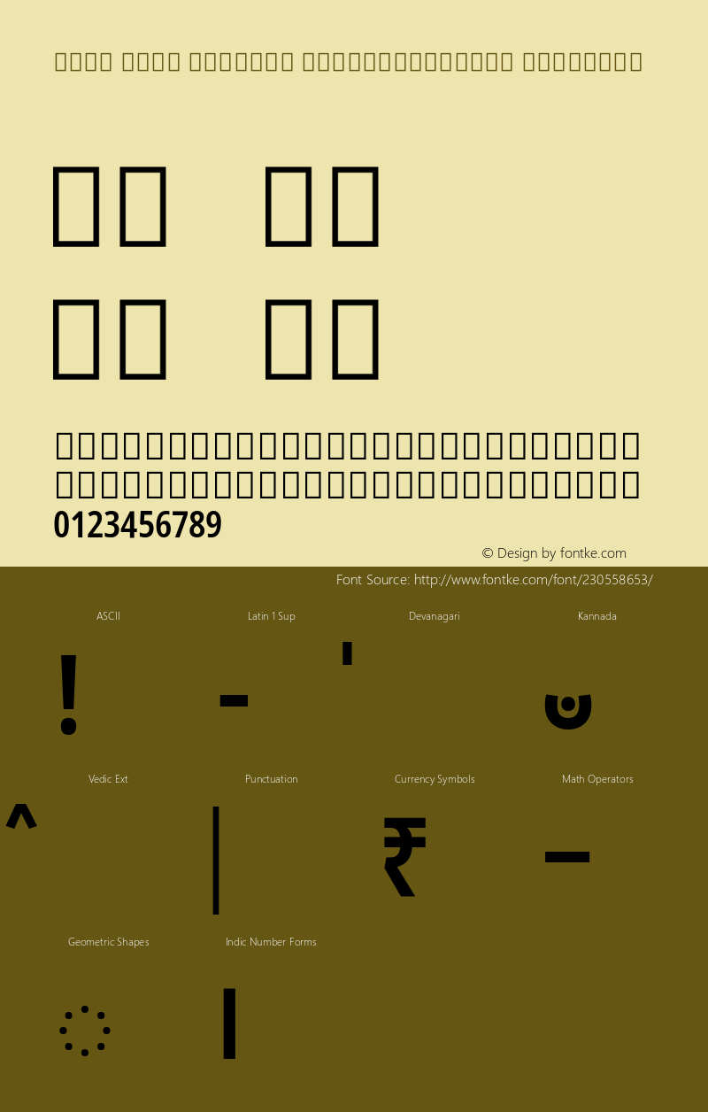 Noto Sans Kannada ExtraCondensed SemiBold Version 2.002; ttfautohint (v1.8) -l 8 -r 50 -G 200 -x 14 -D knda -f none -a qsq -X 