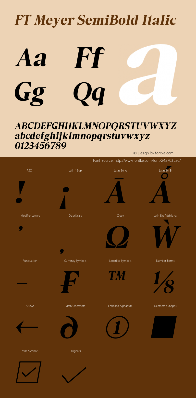 FT Meyer SemiBold Italic Version 1.000 | web-otf图片样张