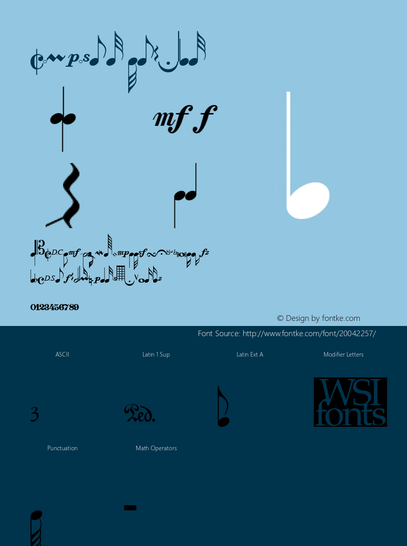 Composer Regular From the WSI-Fonts Professional Collection图片样张