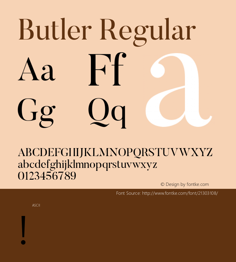Butler Regular 图片样张