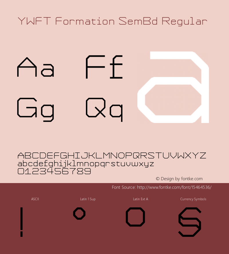 YWFT Formation SemBd Regular Version 1.000;PS 001.001;hotconv 1.0.56图片样张