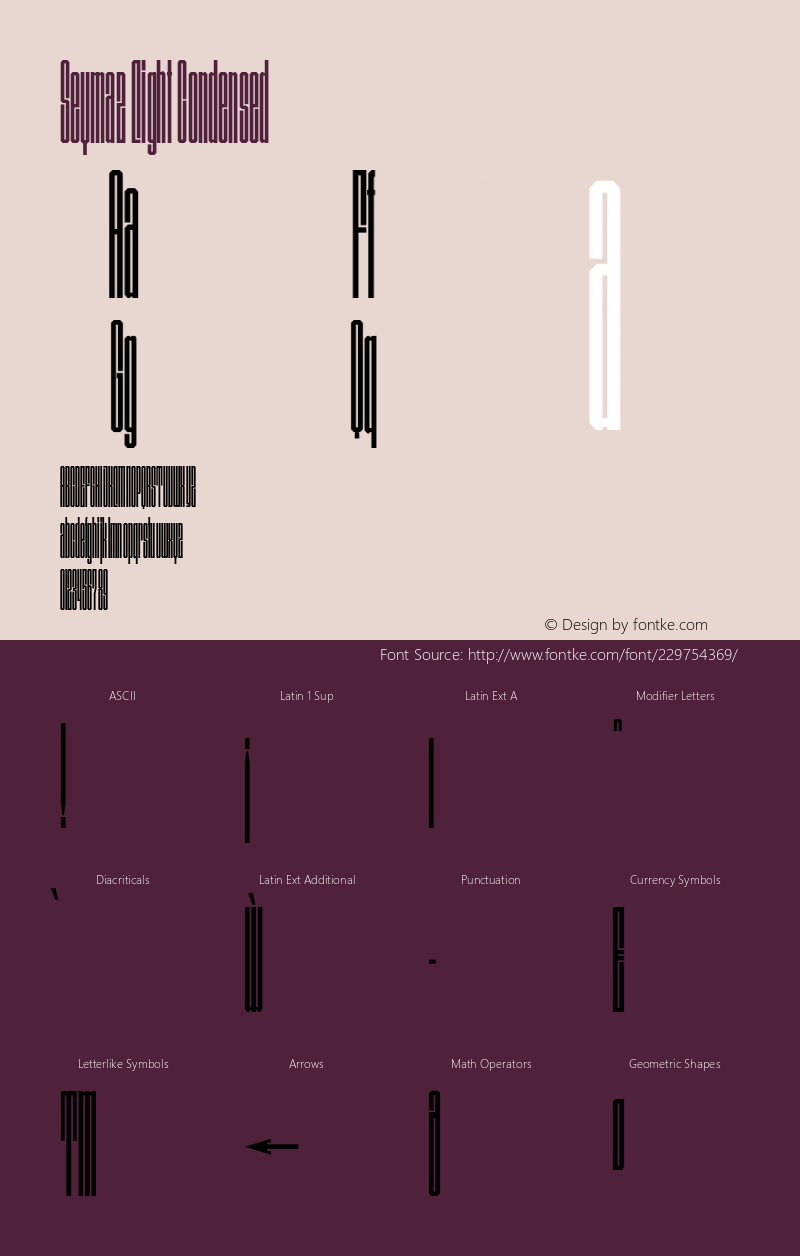 Seymaz Light Condensed Version 1.000图片样张