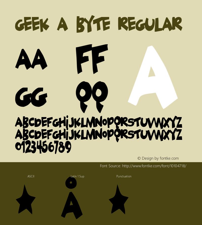 Geek a byte Regular 1图片样张