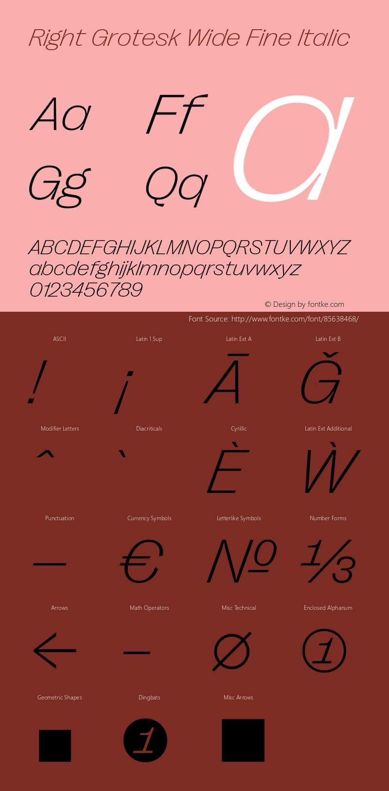 Right Grotesk Wide Fine Italic Version 2.500图片样张