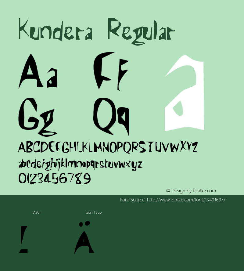 Kundera Regular 001.000图片样张