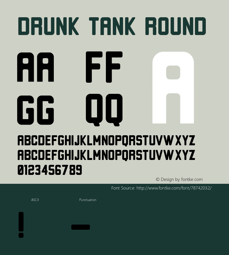 Drunk Tank Round Version 1.000图片样张