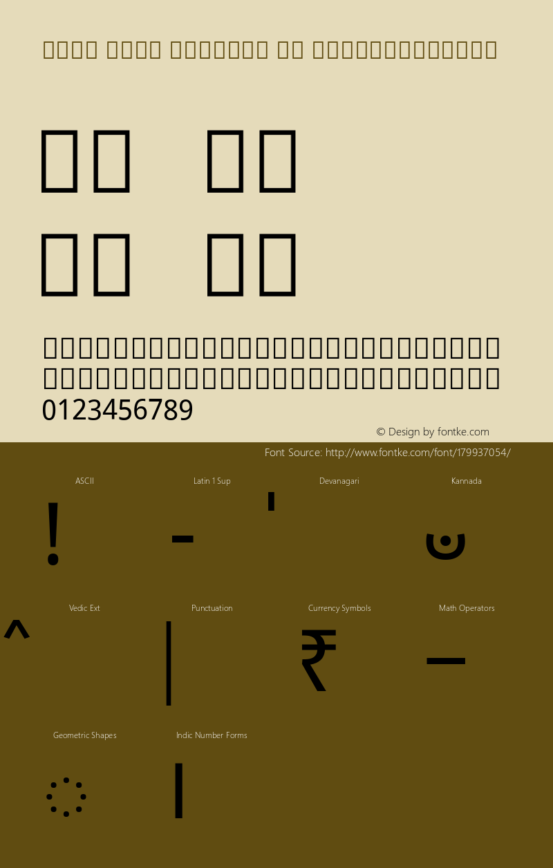 Noto Sans Kannada UI SemiCondensed Version 2.001; ttfautohint (v1.8.4) -l 8 -r 50 -G 200 -x 14 -D knda -f none -a qsq -X 