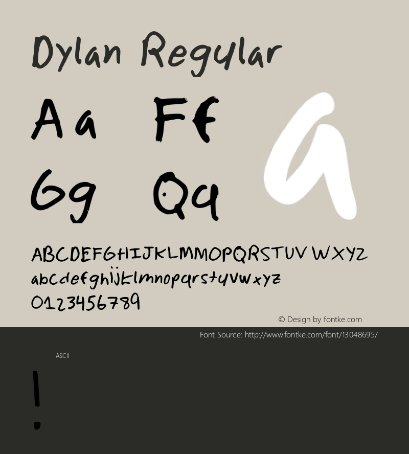 Dylan Regular Version 2图片样张