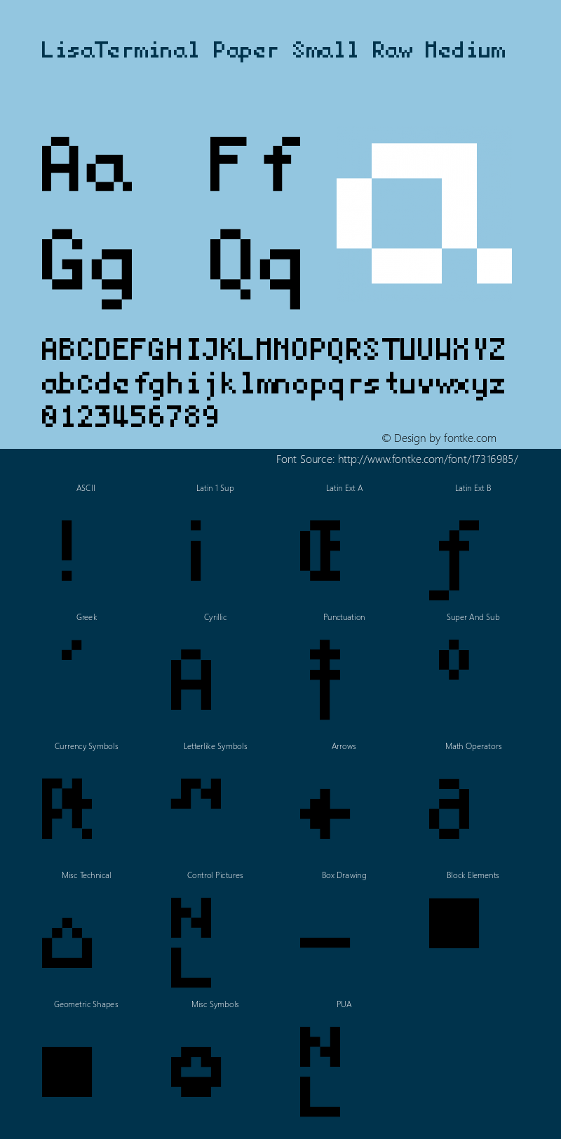 LisaTerminal Paper Small Raw Medium Version 1.0图片样张