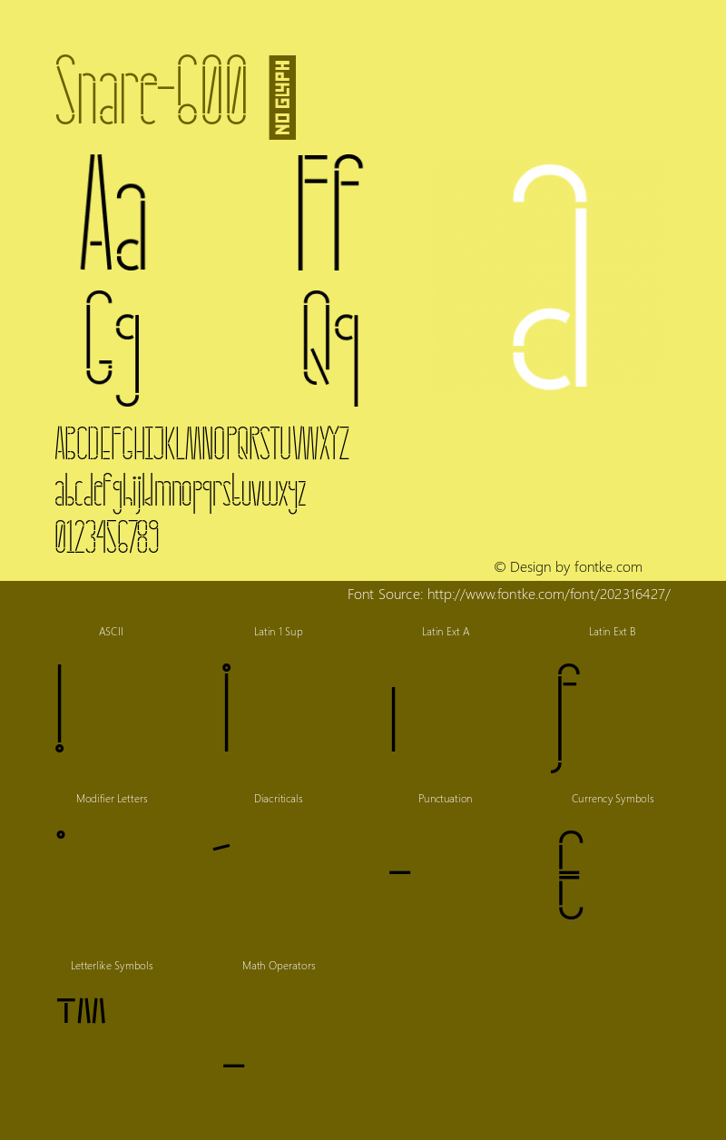 ☞Snare 600 Version 1.000;hotconv 1.0.109;makeotfexe 2.5.65596;com.myfonts.easy.in-house-international.snare.600.wfkit2.version.5KV2图片样张