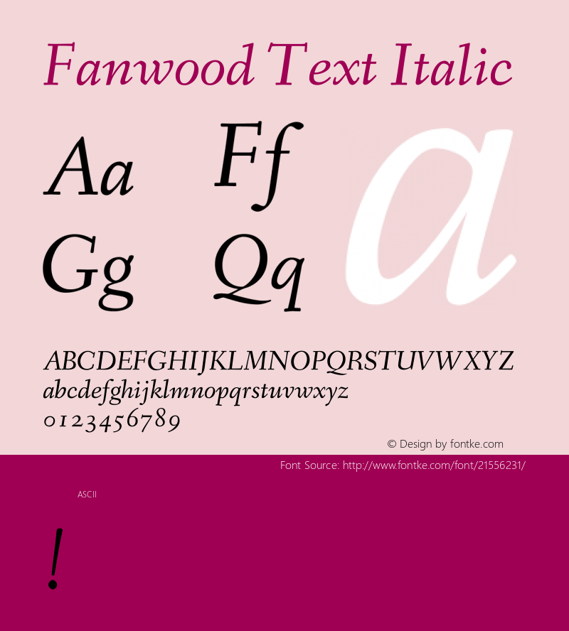 FanwoodText Version 1.0图片样张