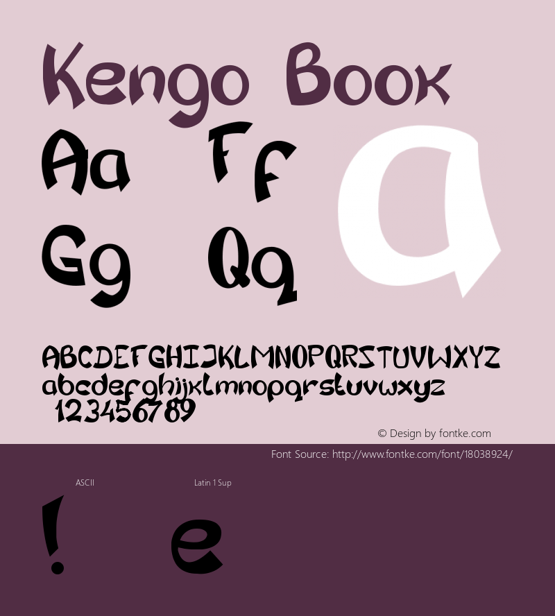 Kengo Book Version 001.000图片样张