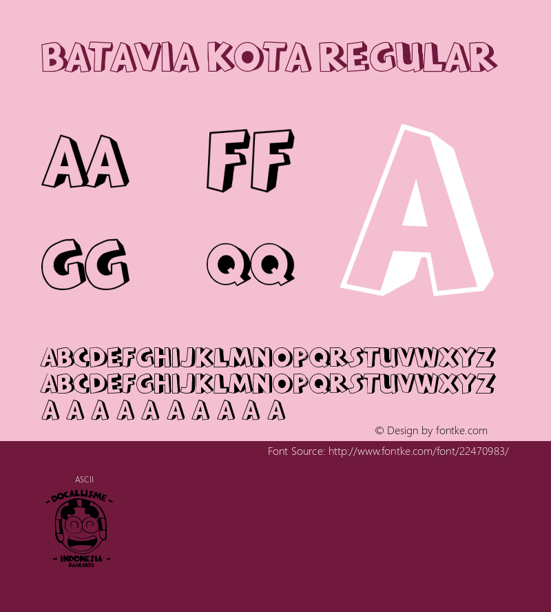 BATAVIA KOTA Version 1.0图片样张