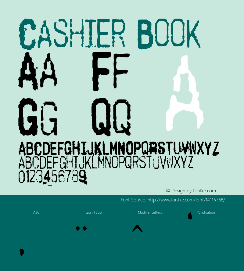 Cashier Book Version 1.00 March 7, 2011,图片样张