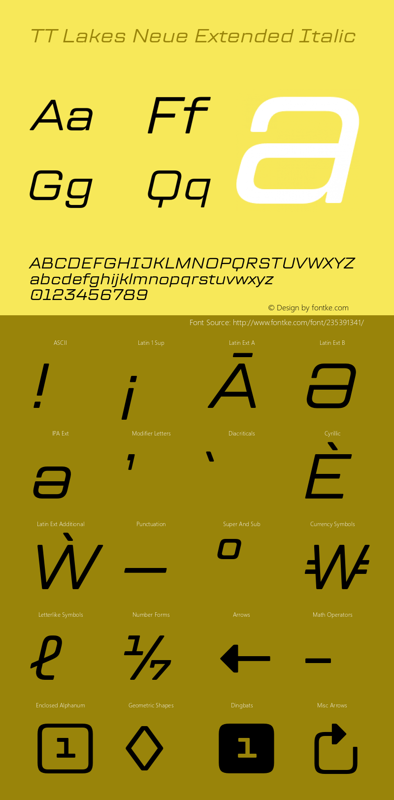 TT Lakes Neue Extended Italic Version 1.100.14042021图片样张