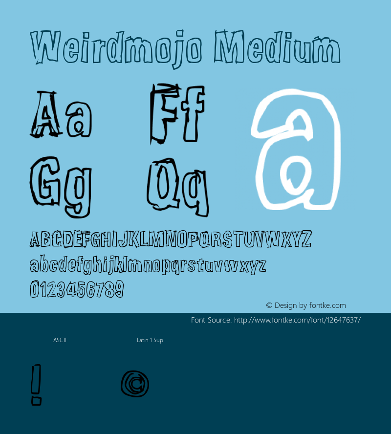 Weirdmojo Medium Version 001.000图片样张