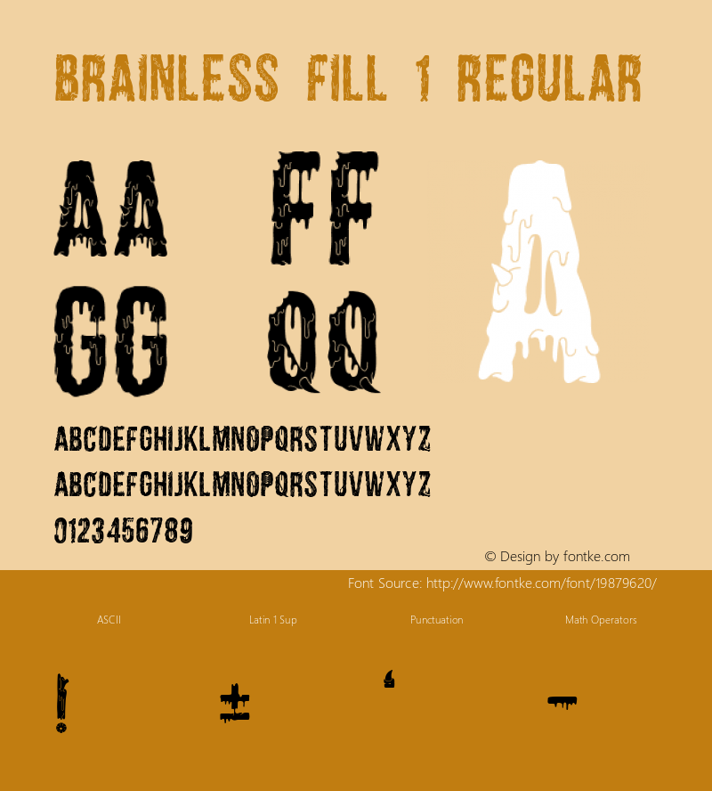 Brainless Fill 1 Version 1.0图片样张