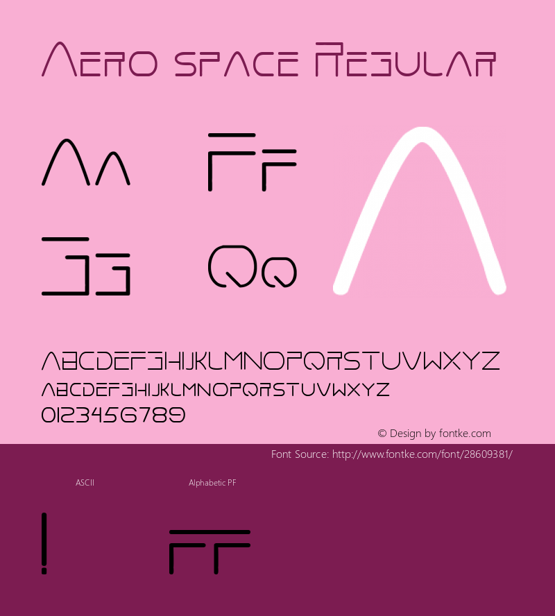 Aero space 图片样张