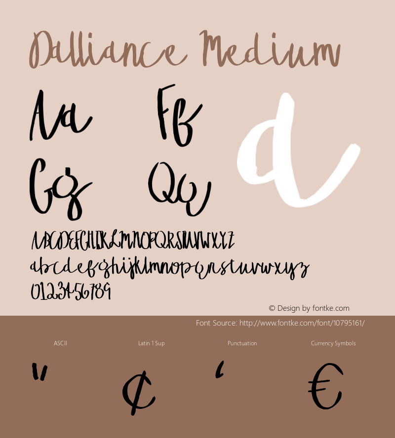 Dalliance Medium Version 001.000图片样张